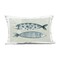 Stupell Industries Dotted & Striped Fish Outdoor Pillow, 14 x 7 x 20